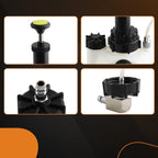 Manual Brake Clutch Bleeder Fluid Tool Kit for Universal Use (3L + 1L)