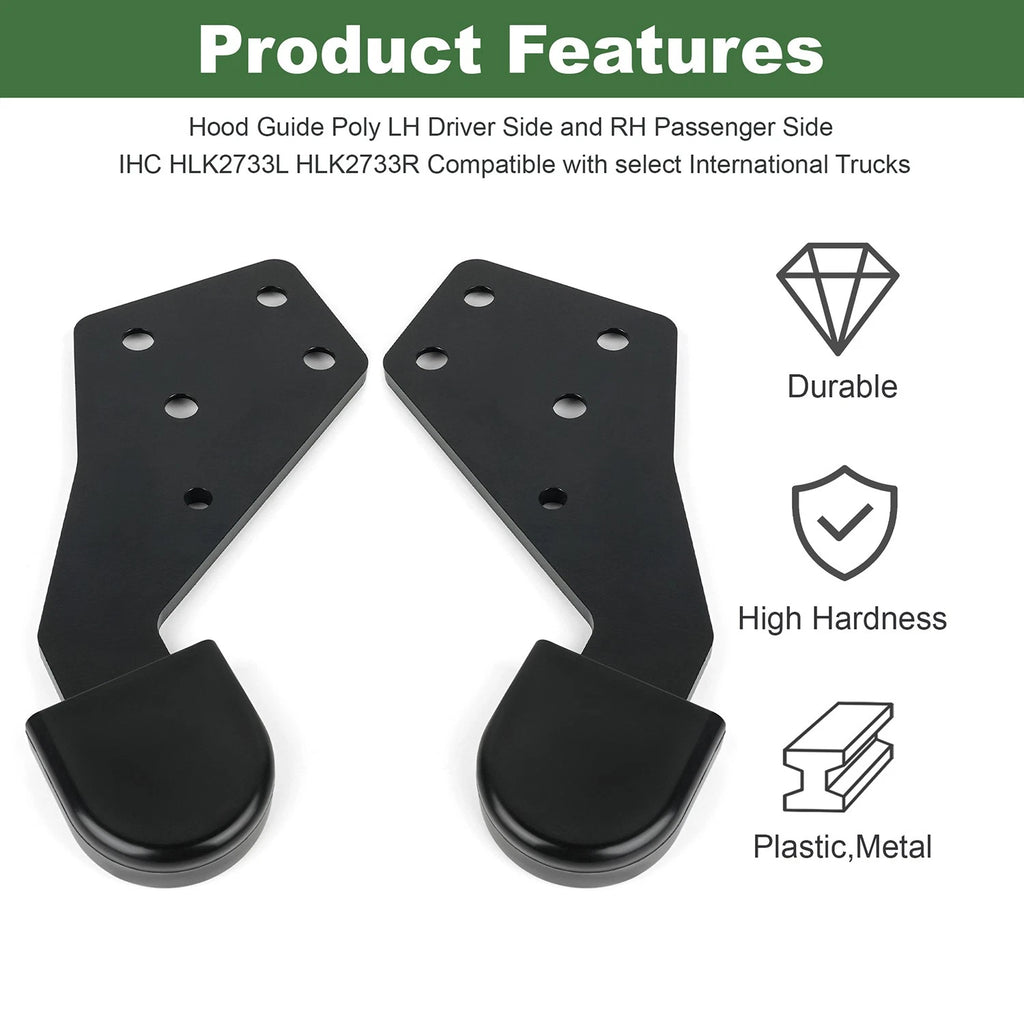 Set of 2 Poly Hood Guides for International (HLK2733L, HLK2733R)