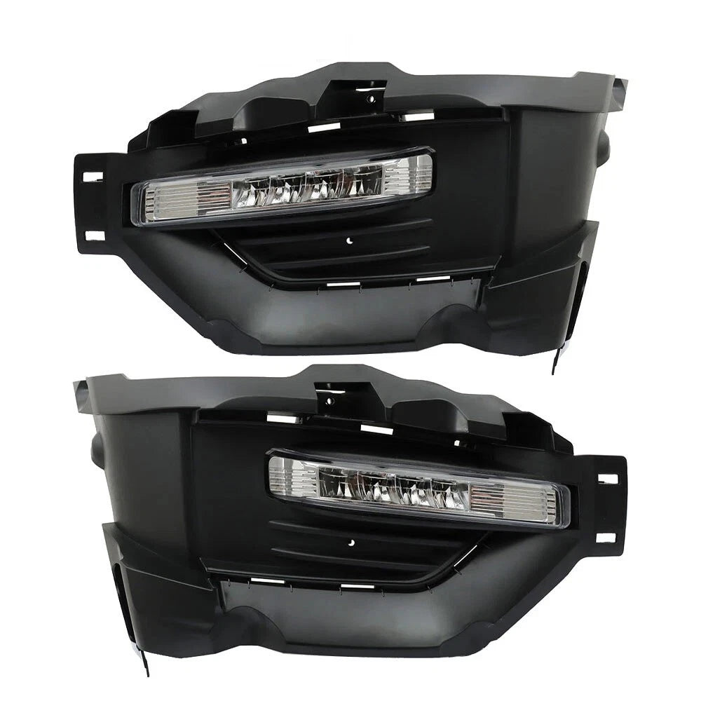 Front Fog Lights with Lamp Bezel for Ford Explorer (2020–2024)