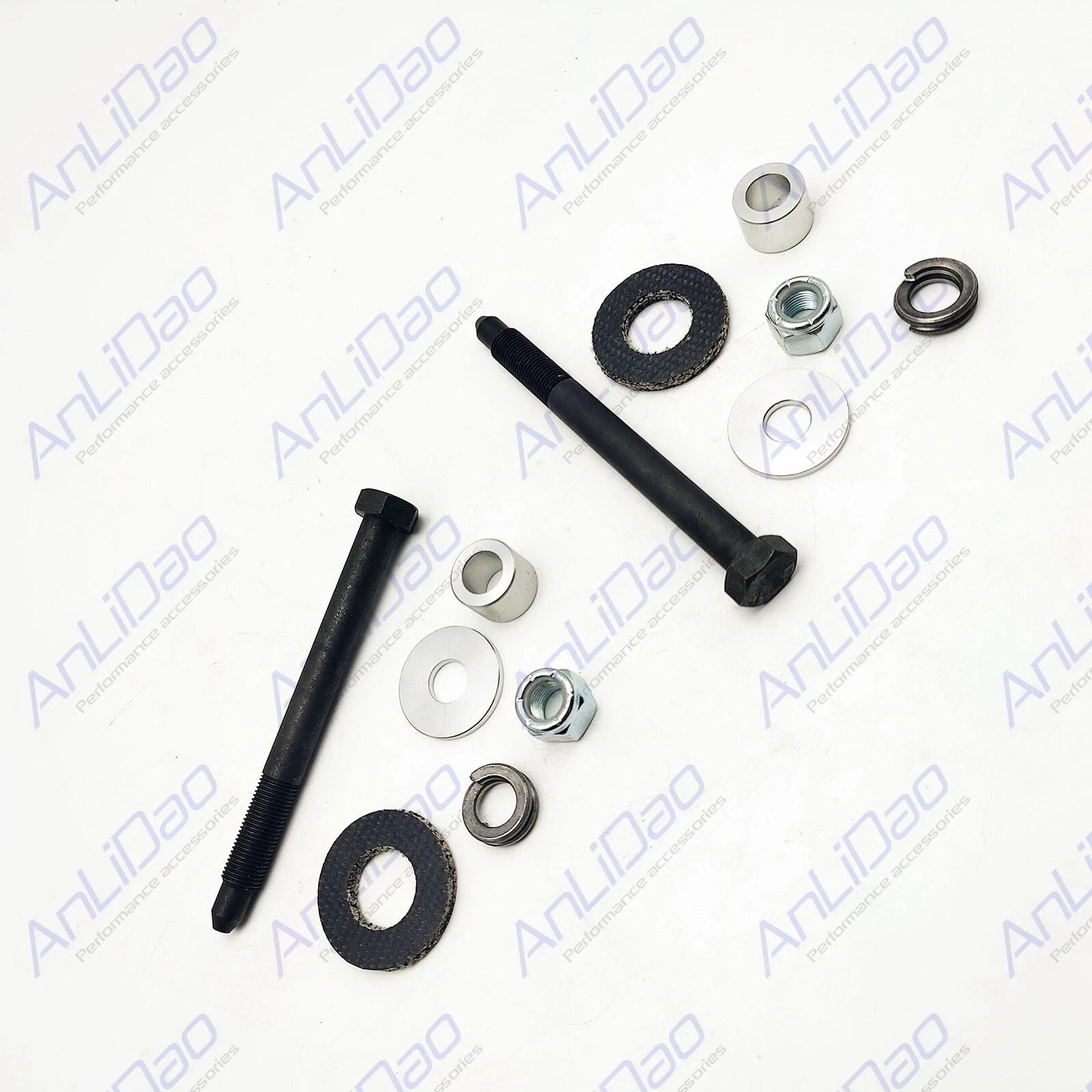 2Pcs Bell Housing Rear Engine Transom Mount Bolt Kit for Mercruiser (10-97934A1)