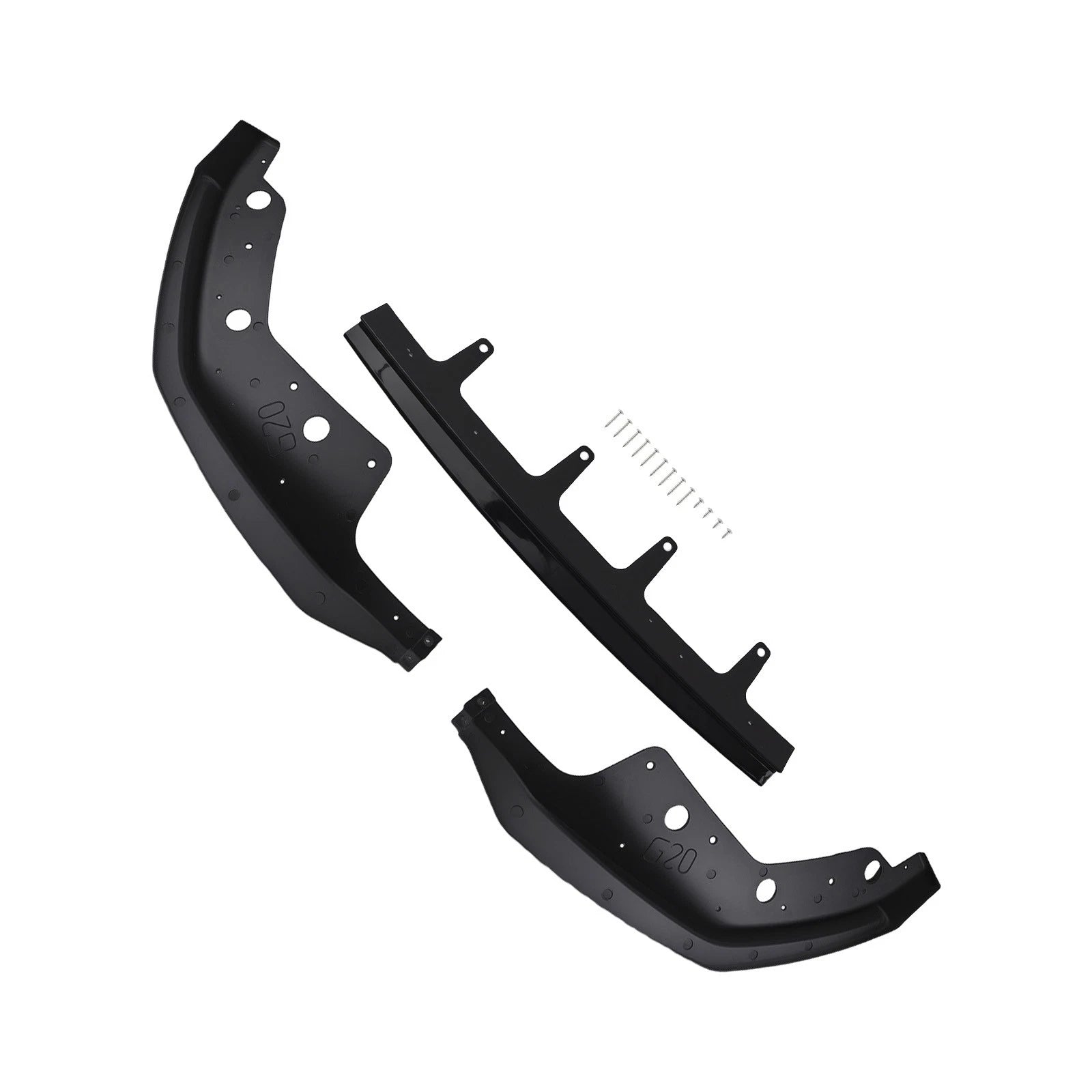 3PC Front Aero Kit Extension for BMW G20 330i M340i (2019–2022) Black