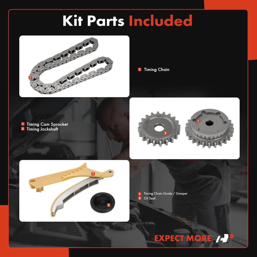 5X Timing Chain Kit for Ford Explorer Mustang Ranger Mazda B4000 (1997–2010)