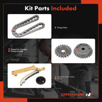 5X Timing Chain Kit for Ford Explorer Mustang Ranger Mazda B4000 (1997–2010)