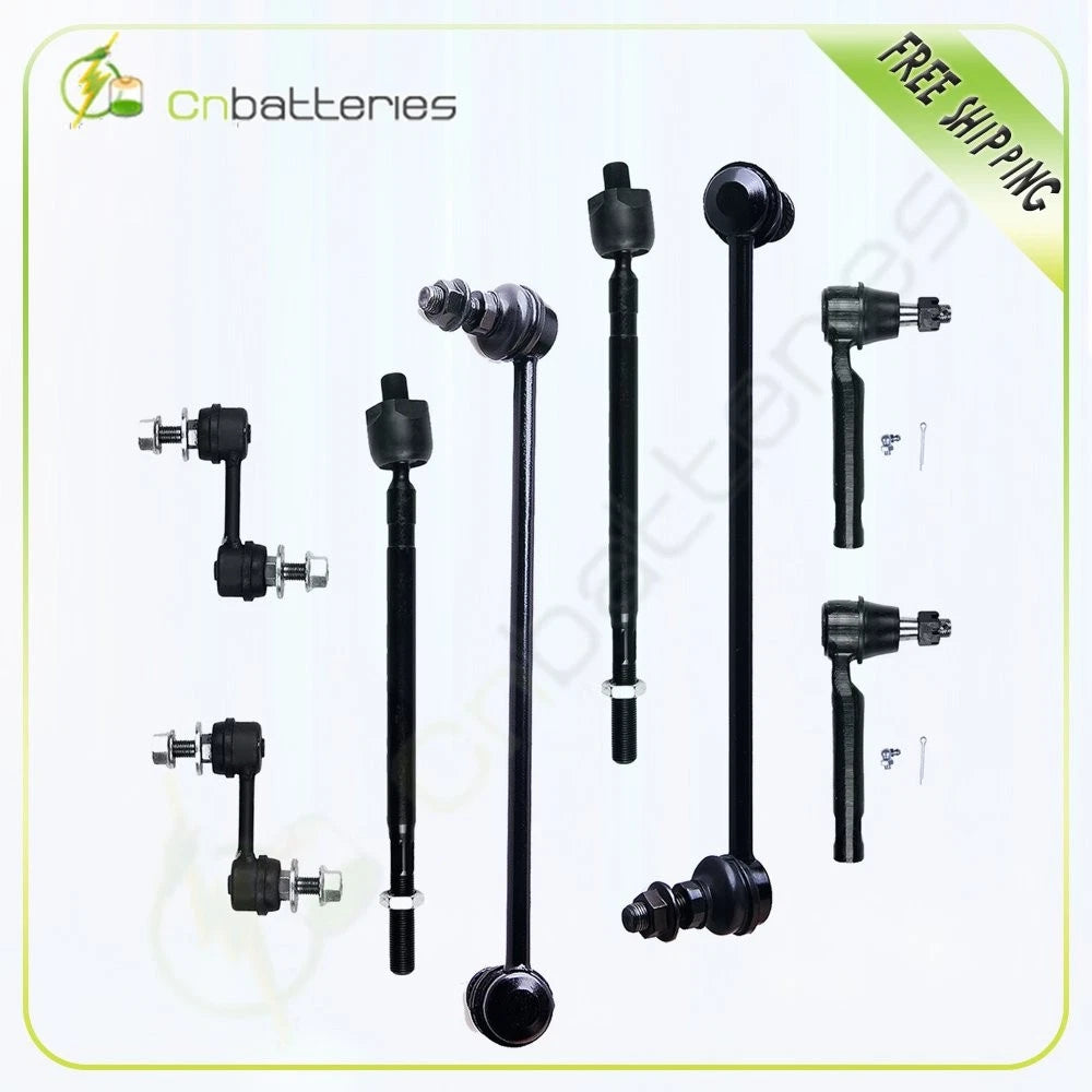 8pc Tie Rod End Suspension Kit for Nissan Quest (2004–2009)