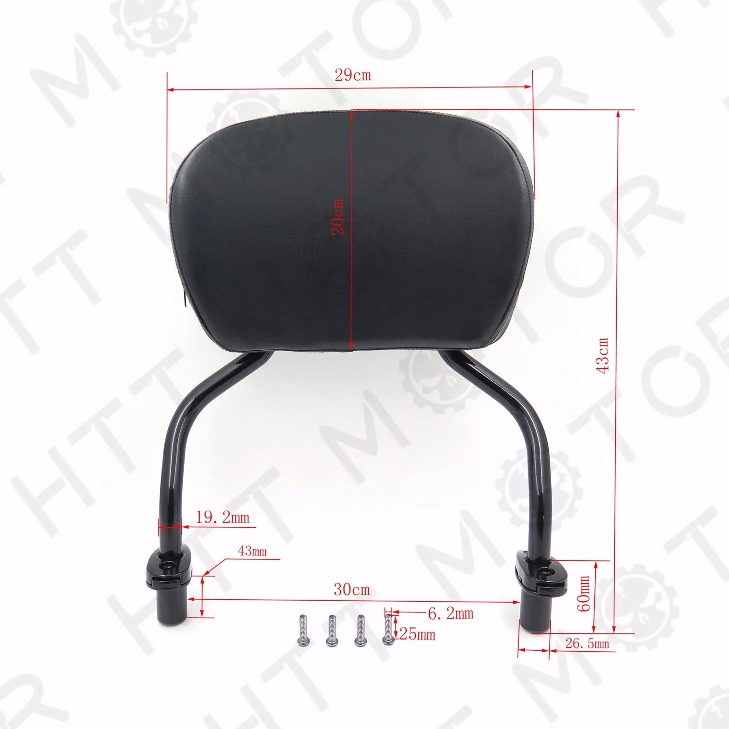 Detachable Sissy Bar Pad Backrest for Harley Davidson FLRT Freewheeler (2015–2020)