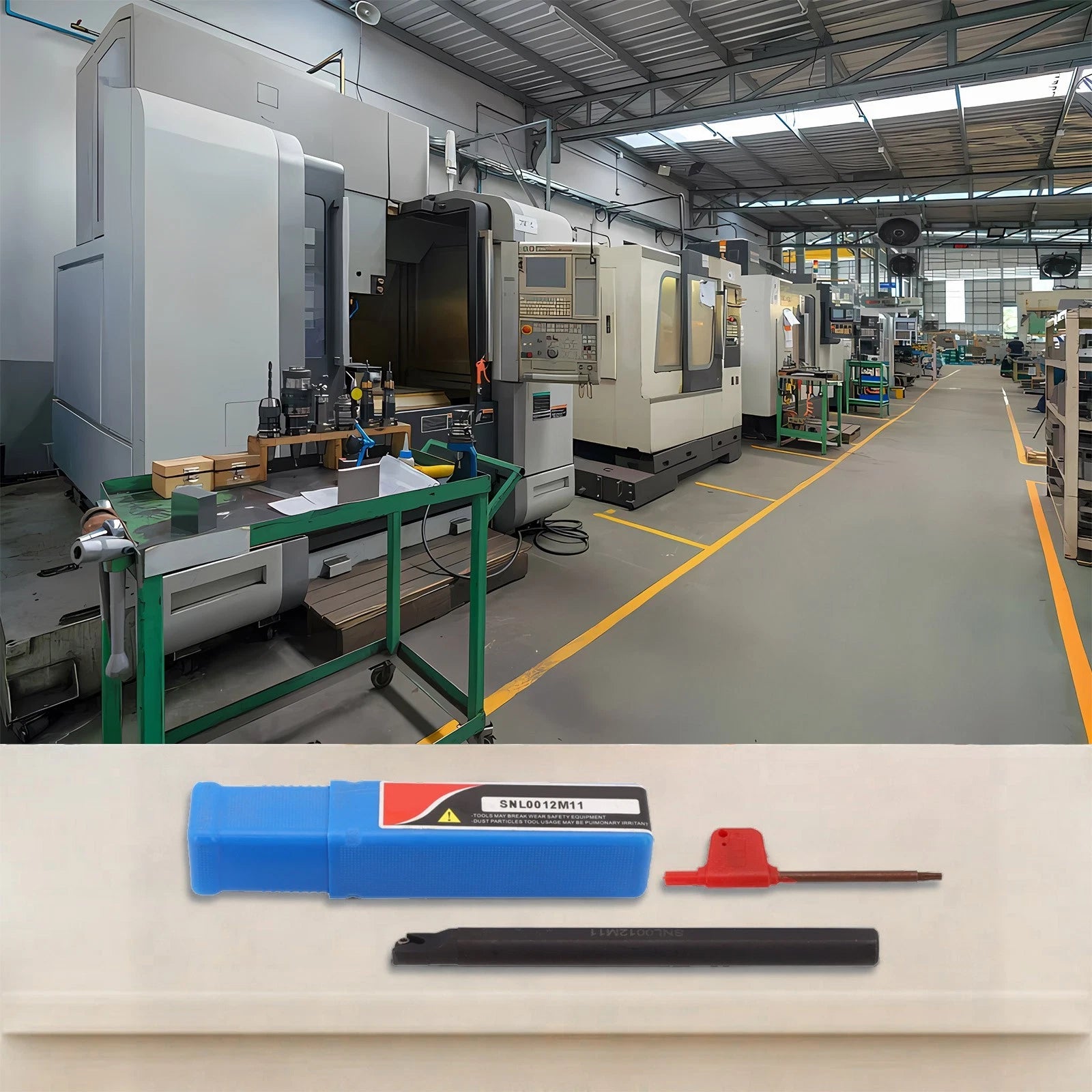 SNL0012K11 Turning Tool Boring Bar Holder for Left Hand (150mm)