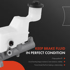 Brake Master Cylinder w/ Sensor for Toyota Corolla Matrix (2003-2008)