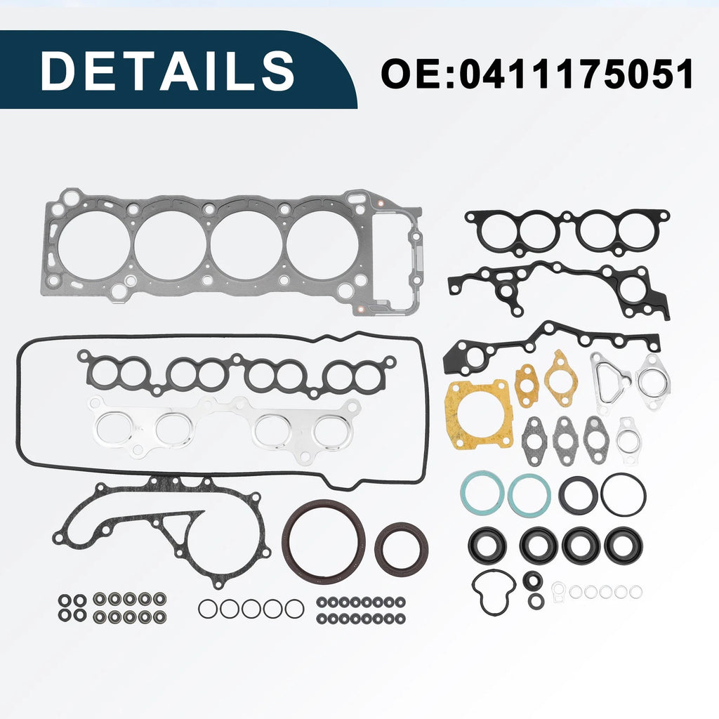 Cylinder Head Gasket Kit No. 0411175051 for Toyota 3RZ (1995–2004)