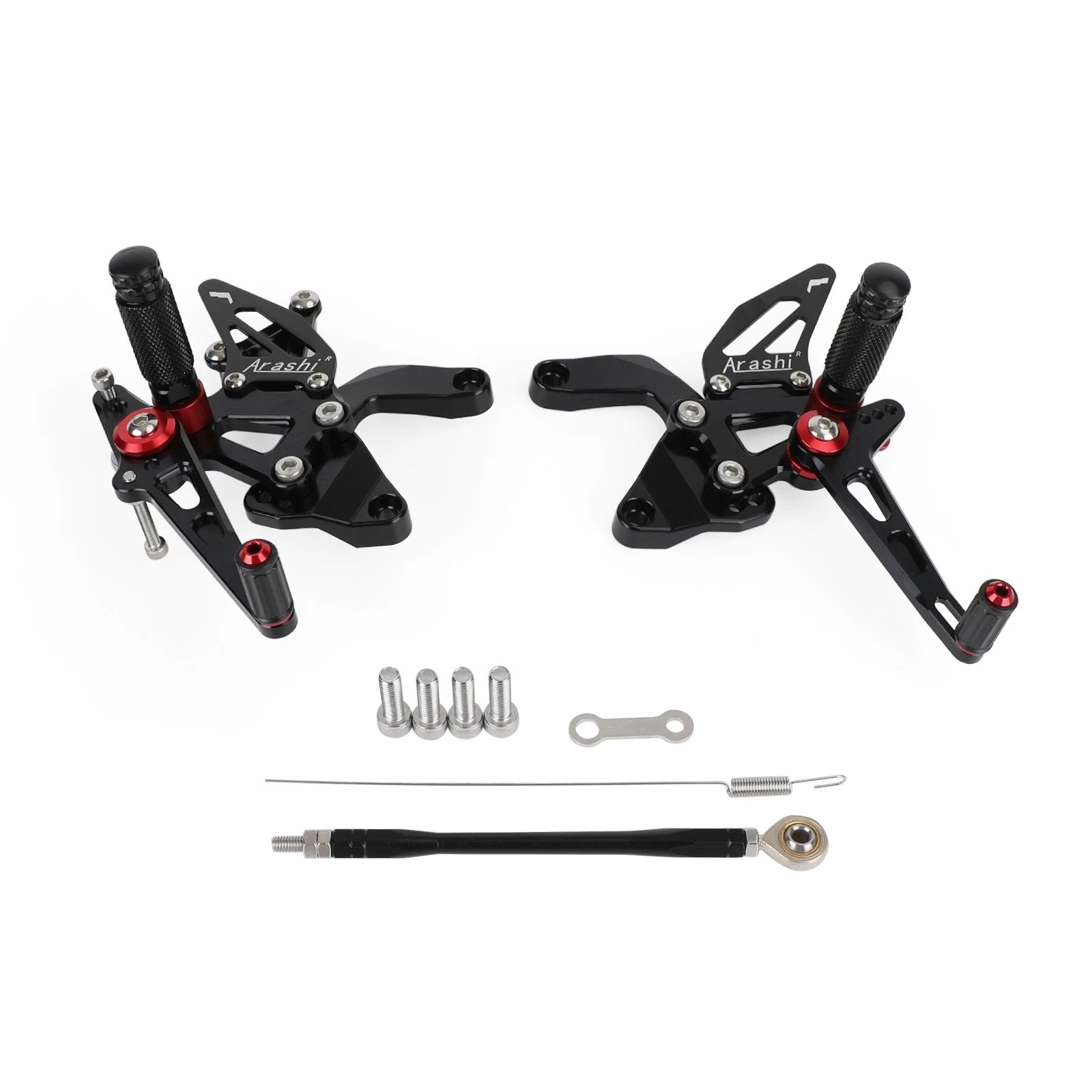 CNC Aluminum Rearsets Footpegs for Kawasaki Z900 (2021–2022)