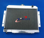 3 Row Aluminum Radiator + Fans for Jeep CJ Series (1970-1986)