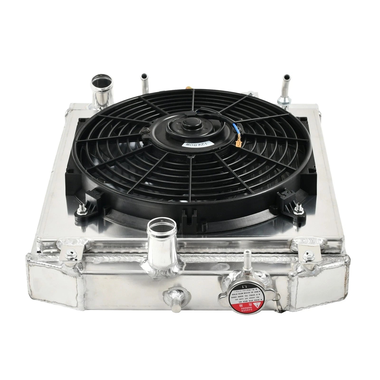 3 Row Aluminum Radiator & Shroud Fan for Honda Civic/Integra (1992–2000)