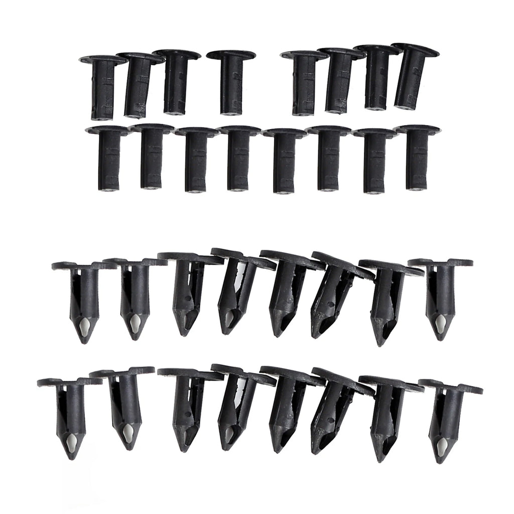 Set of 4 Molded Splash Guards for Chevrolet Corvette (2005–2013)