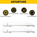 2 Pcs Rear Sliding Door Handle for Toyota Sienna (2004–2010) 6921308020