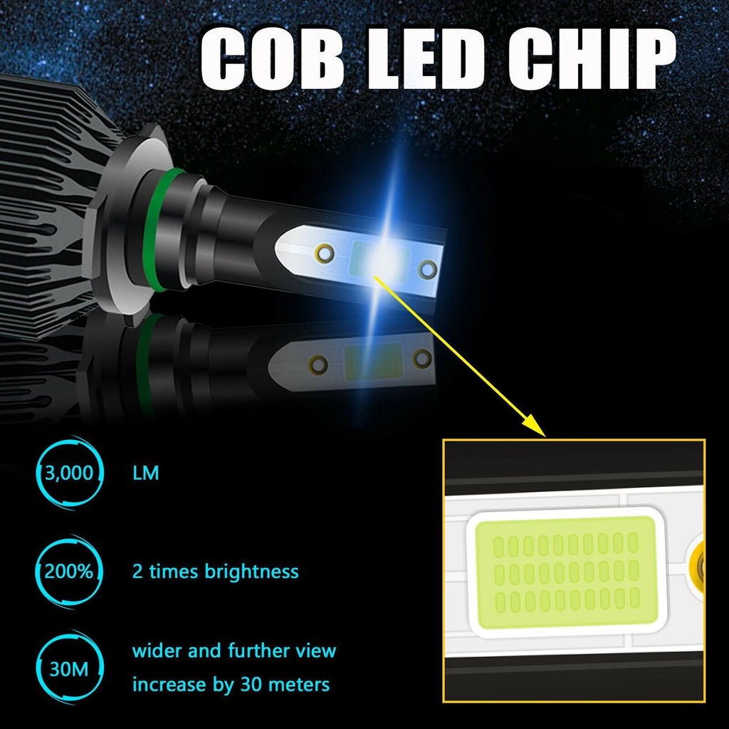 Ice Blue LED Headlight Bulbs for Honda Civic (2006-2015)