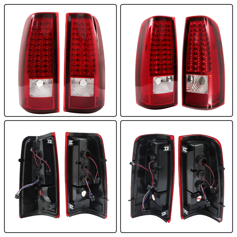 Set of 2 Tail Lights for Chevrolet Silverado 1500 2500 3500 (2003-2006)