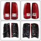Set of 2 Tail Lights for Chevrolet Silverado 1500 2500 3500 (2003-2006)