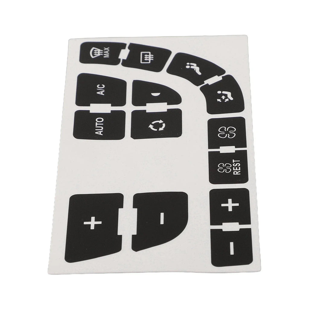 Stickers Set for Citroen C4 Grand Picasso Climate Buttons