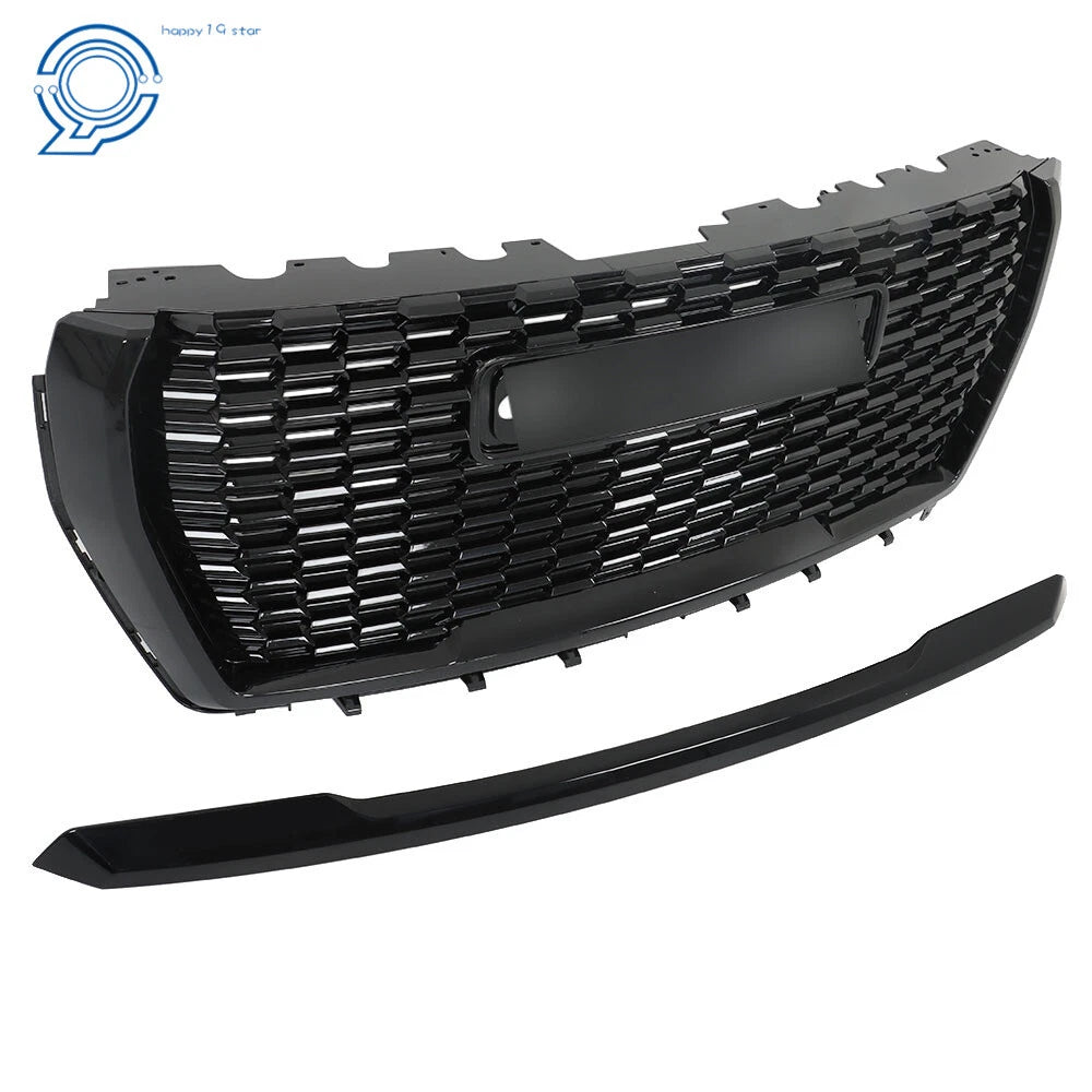 Front Bumper Grille & Hood Molding Trim for GMC Yukon/Yukon XL (2021–2023)