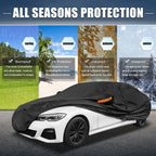 Waterproof Car Cover for BMW 3 Series (2012–2019) with Zipper