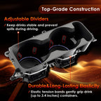 Dual Cup Holder with Wireless Charging for Ford Explorer (2020-2025)