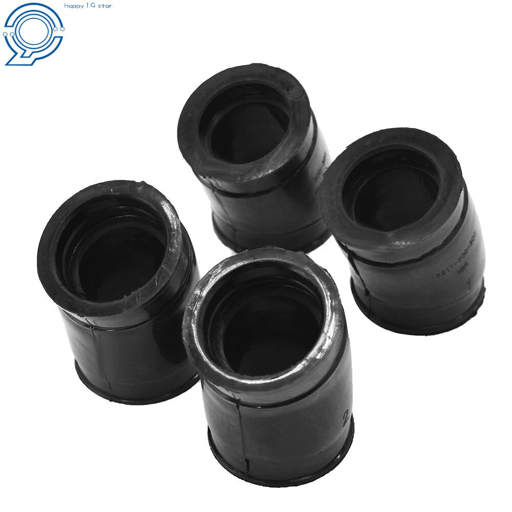 Set of 4 Carburetor Intake Boots for Honda CB750 (1971–1976)