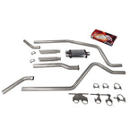 2.5" Dual Exhaust for Dodge Ram 1500 (2019–2025) - Cherry Bomb Salute RLD Clp T C