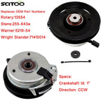 PTO Mower Clutch for Warner Toro 5219-13 (104-3624) with Upgraded Bearings