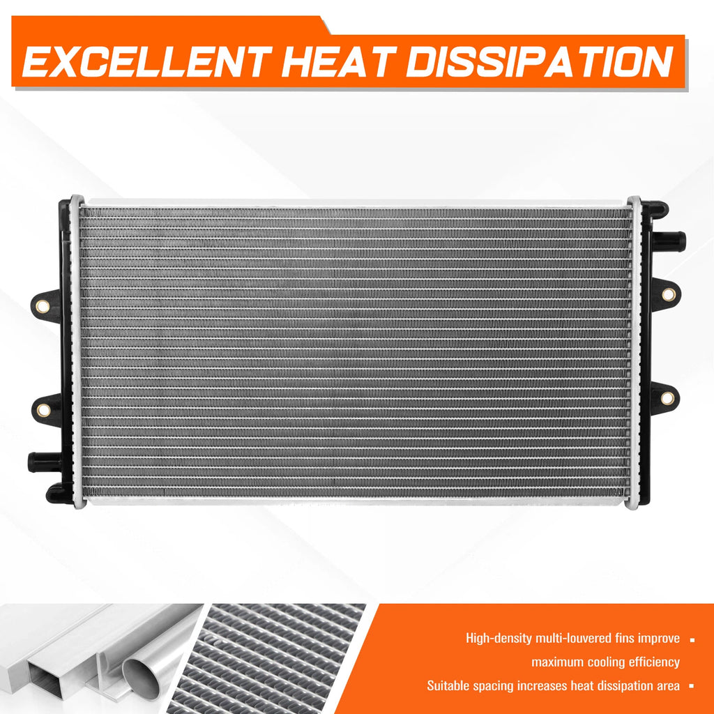 Aluminum OE Style Radiator for Cadillac CTS, Chevy Camaro 6.2L (2012–2021) DPI-13654