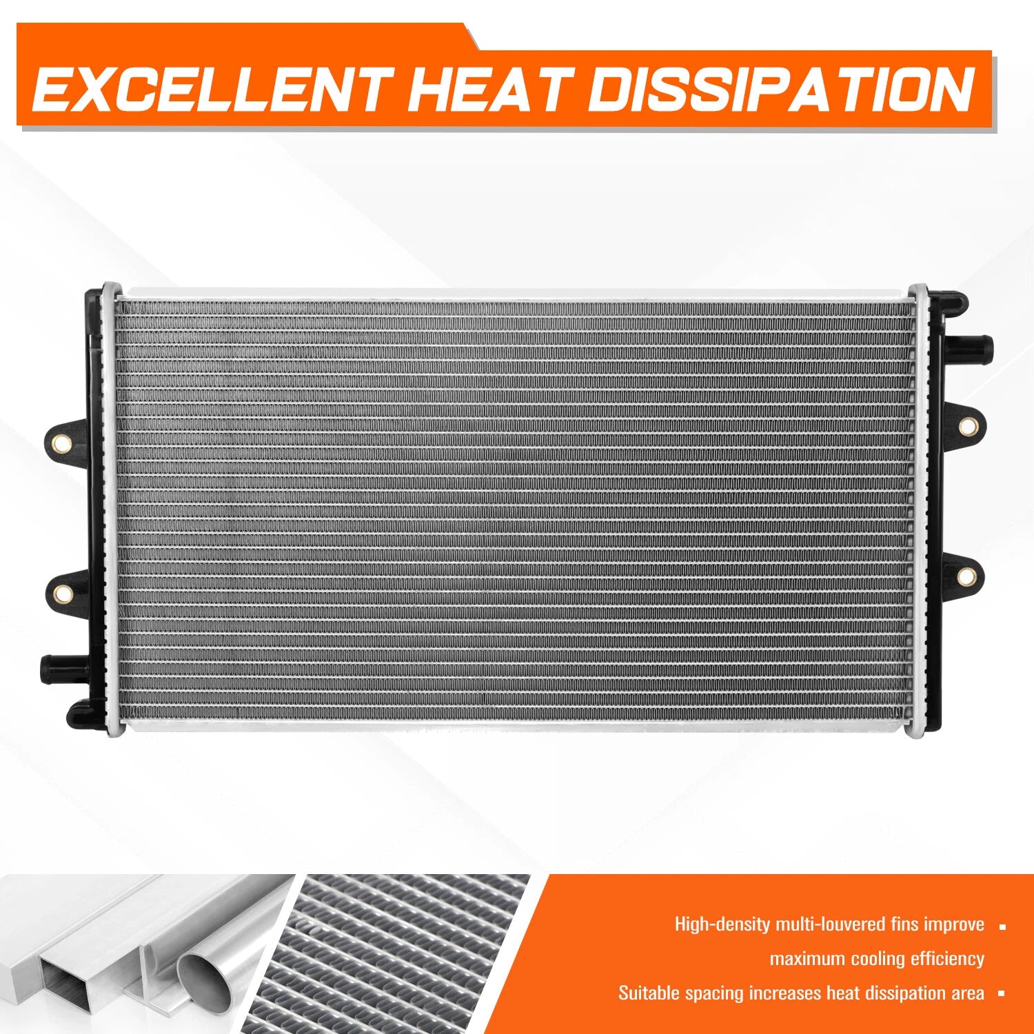 Aluminum OE Style Radiator for Cadillac CTS, Chevy Camaro 6.2L (2012–2021) DPI-13654