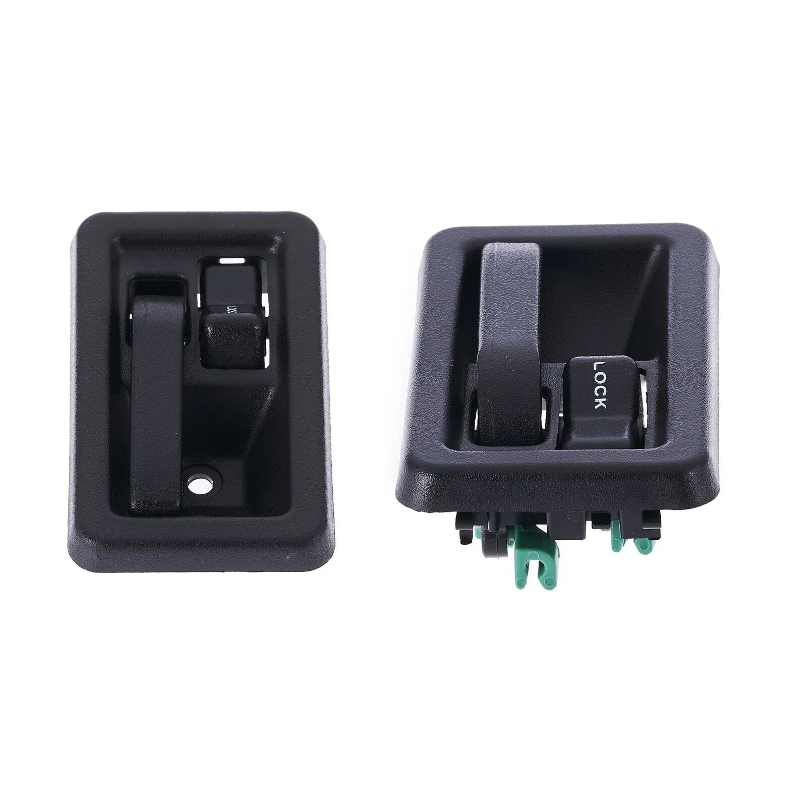 2 x Rear Left & Right Door Handles Black for Jeep Wrangler TJ (1997–2006)