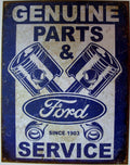 Vintage Replica Tin Metal Sign for Ford (1903–2068)