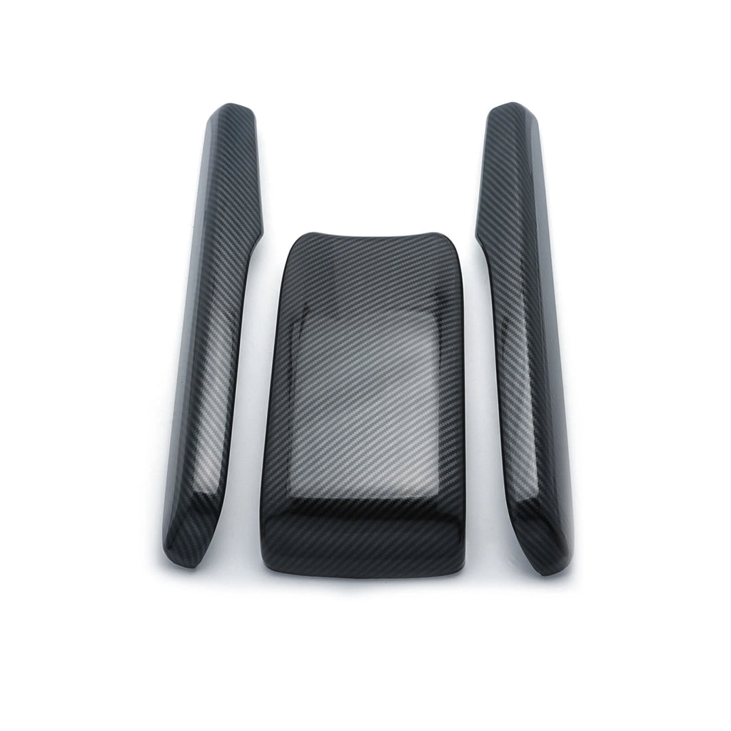 Carbon Style Armrest Box Cover for Honda Civic 2016-2021