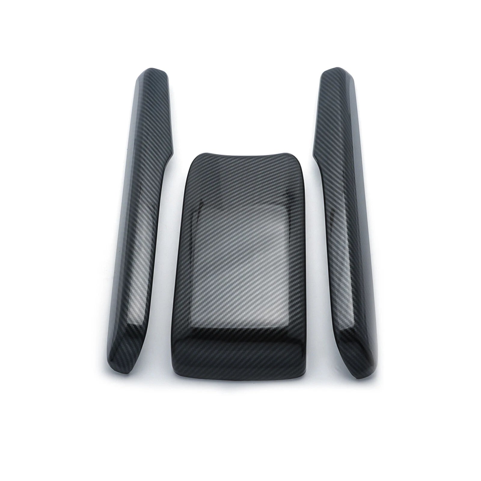 Carbon Style Armrest Box Cover for Honda Civic 2016-2021
