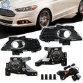 Set of 2 Clear Bumper Fog Lights for Ford Fusion (2013–2016)