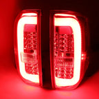 3D LED Tube Bar Tail Brake Light Reverse Lamps for Toyota Tundra (2014–2021)