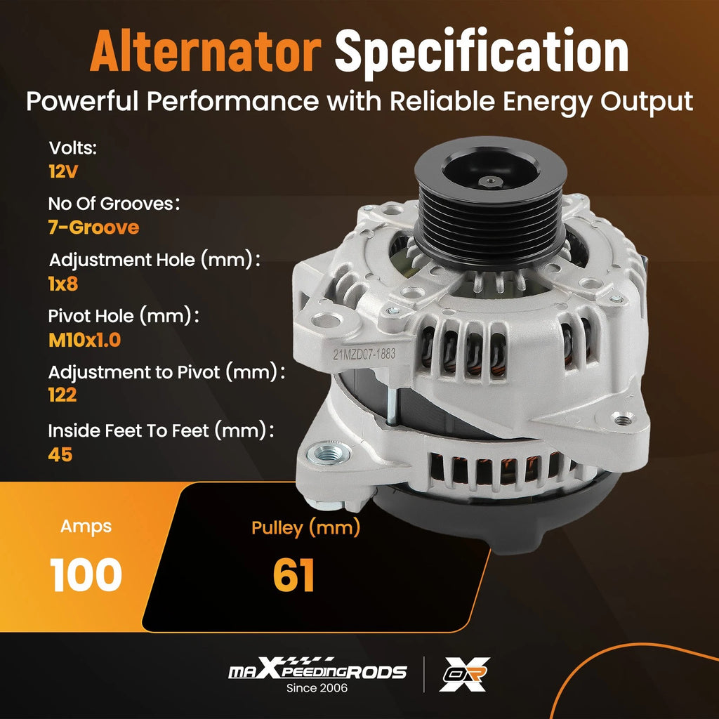Alternator for Toyota Camry (2001–2002) 2AZ-FE 4cyl 2.4L 334-2579