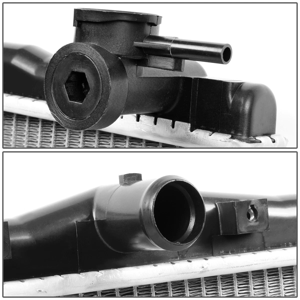 Aluminum Core Cooling Radiator for Hyundai Elantra/Tiburon (1996–2001) DPI 1897