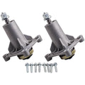 2X 46" 4 Bolt Mower Deck Spindle Assembly for Husqvarna (532192870, 587819701)
