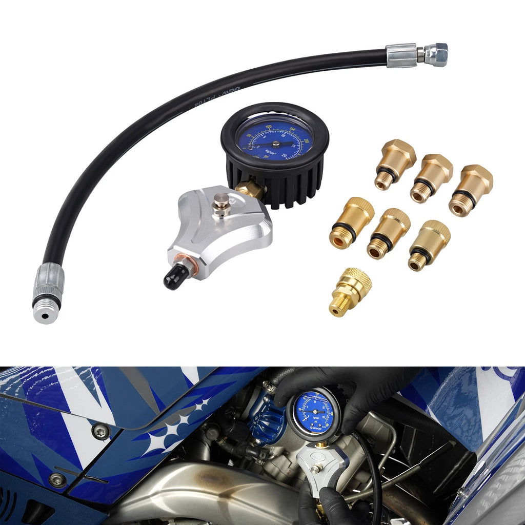 Engine Cylinder Compression Gauge Tester for 2-Stroke & 4-Stroke Engines