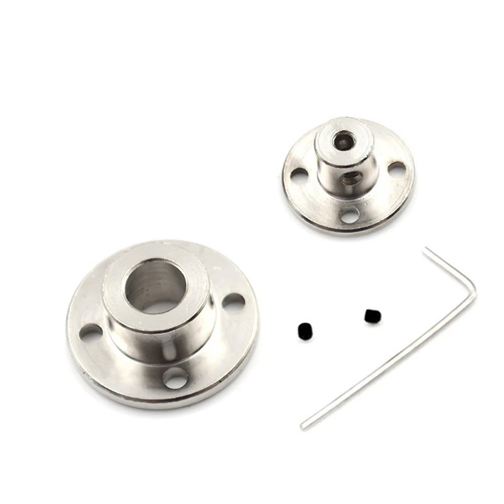 Coupler for - 2 Flange Shaft, 45# Steel, Clamp Bracket