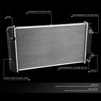 Aluminum Cooling Radiator for Chevy Beretta Corsica (1994–1995) DPI 1610