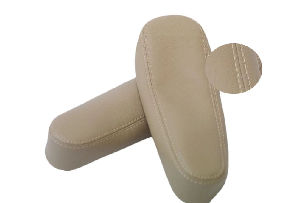 Front Seat Armrest Cover for Honda Element (2005–2011) - Beige Tan Vinyl