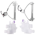 Set of 2 Door Lock Actuator & Window Regulator for Honda Accord