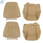 Set of 2 Perforated Leather Seat Covers for Ford F150 Lariat (2009–2014)