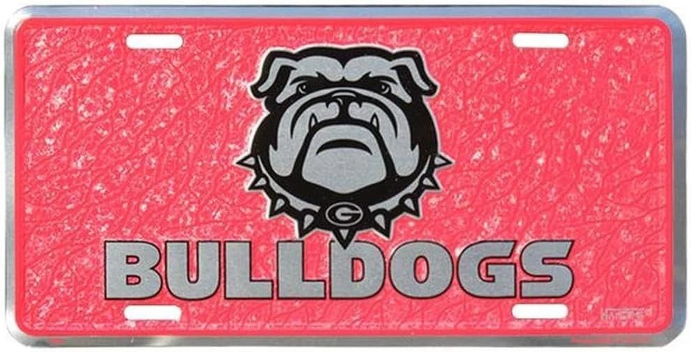 Georgia Bulldogs License Plate for Car Truck (Mosaic Design)