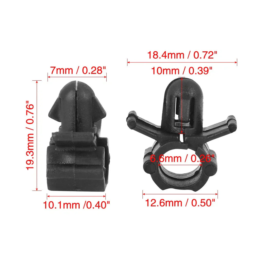 20 x Car Petrol Line Hose Retainer Clips for Hyundai Elantra, Santa Fe, Sonata