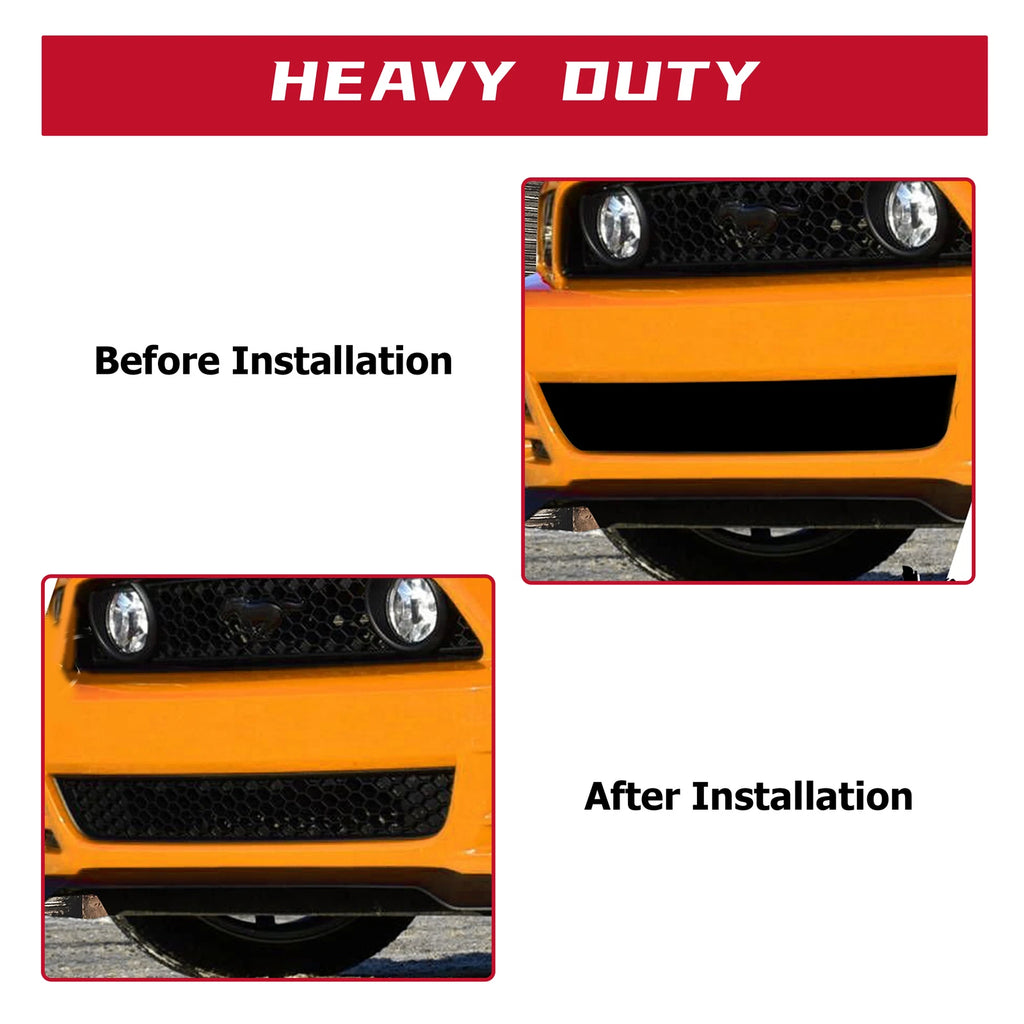 Front Lower Bumper Grille for Ford Mustang (2013-2014) Black