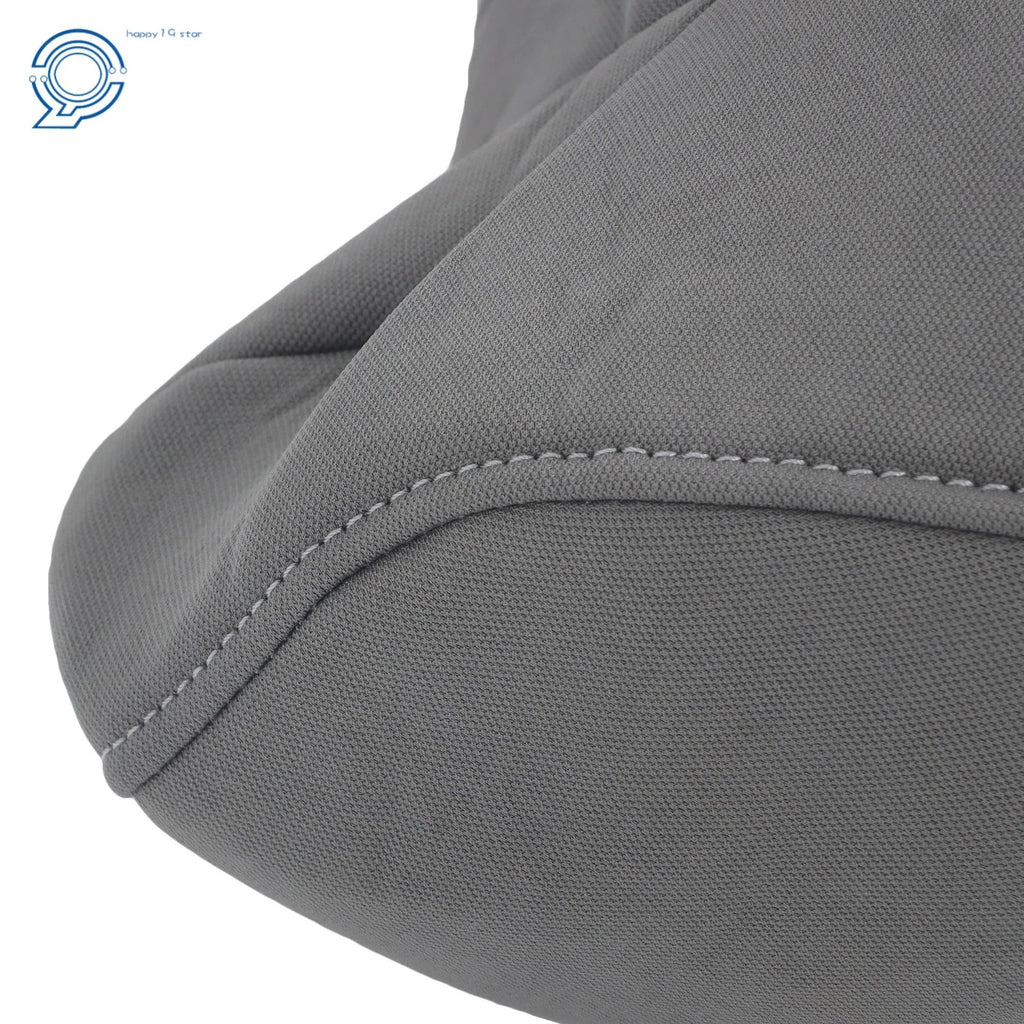 Set of 2 Seat Covers for Toyota Tundra (2014–2021) Cloth Gray/Black