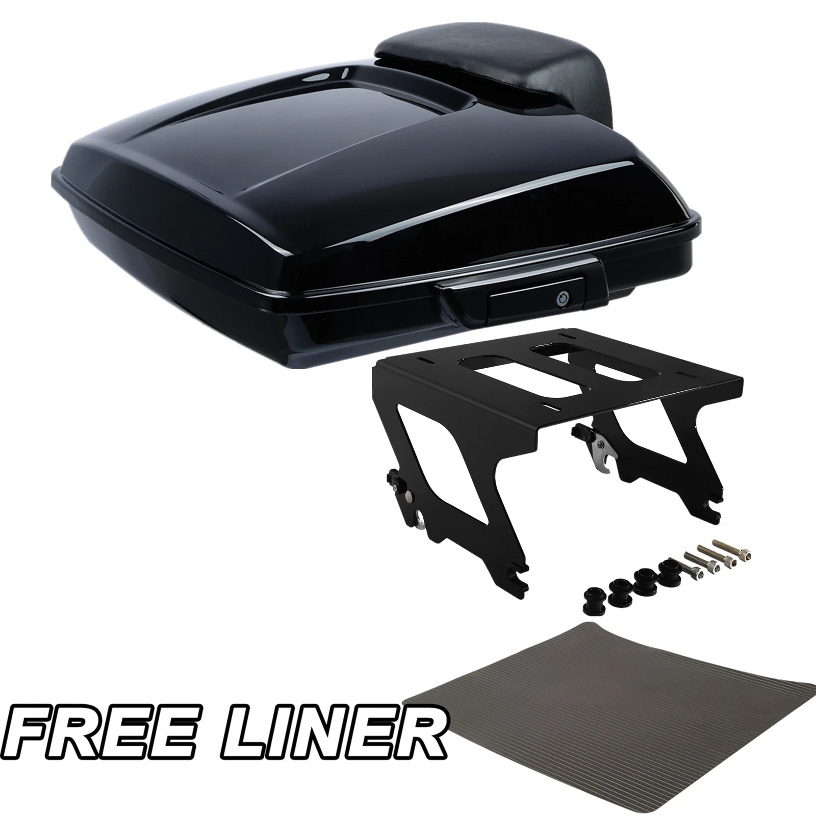 Razor Trunk Backrest Solo Rack for Harley Low Rider S FXLRS (2020–2023)