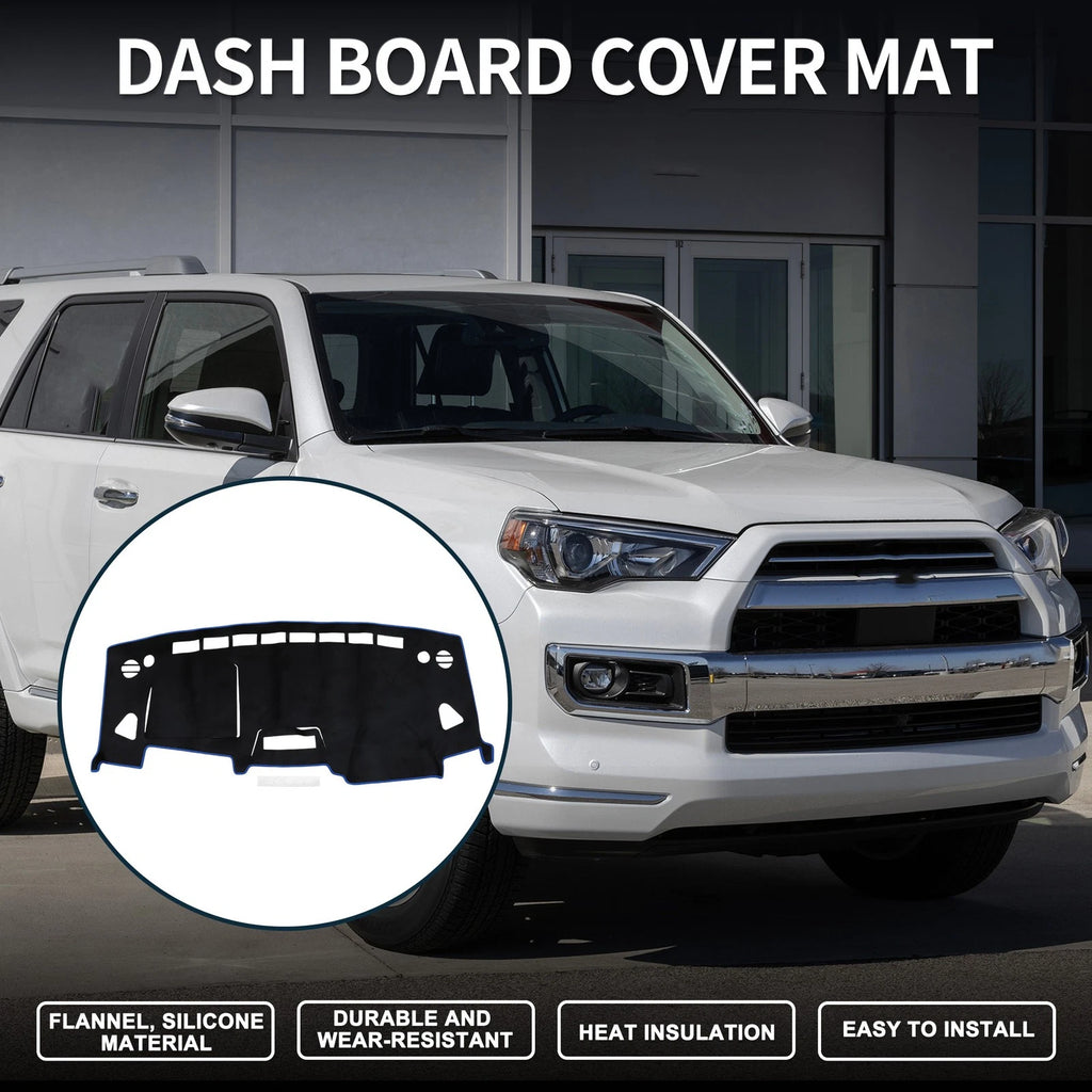 Dashboard Dash Cover Mat for Suzuki Solio MA15S (1 Set, Black Blue)